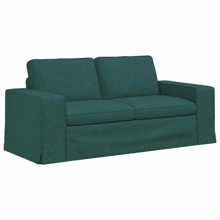Soffa Mörkgrön 182 x 80 x 82 cm tyg