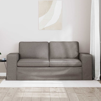 Soffa Taupe 182 x 80 x 82 cm tyg