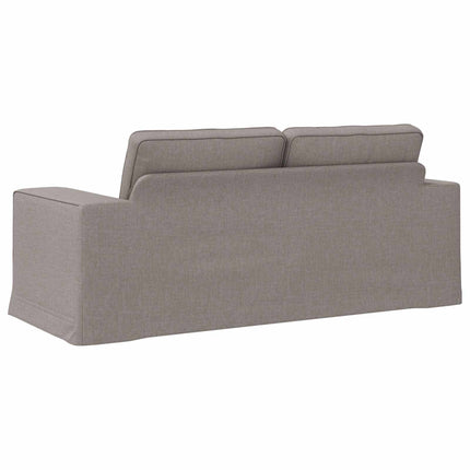 Soffa Taupe 182 x 80 x 82 cm tyg