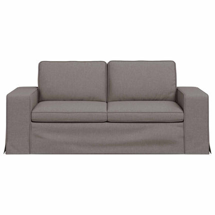 Soffa Taupe 182 x 80 x 82 cm tyg