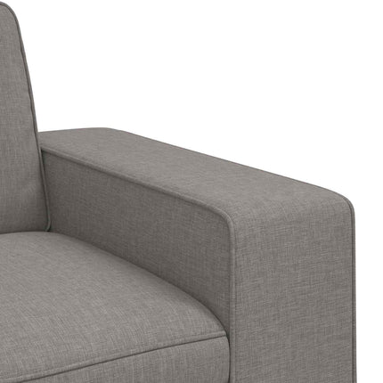 Soffa Taupe 222 x 80 x 82 cm tyg