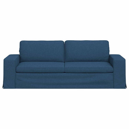 Soffa Blå 222 x 80 x 82 cm tyg