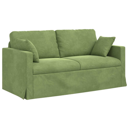 Soffa Ljusgrön 158 x 78 x 80 cm Sammet