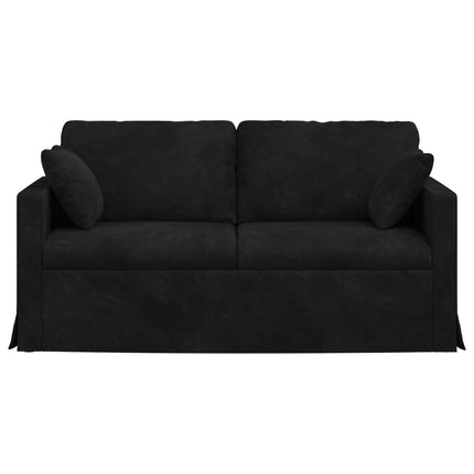 Soffa Svart 158 x 78 x 80 cm Sammet