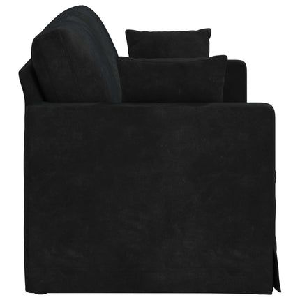 Soffa Svart 158 x 78 x 80 cm Sammet