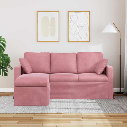 Soffa Rosa 178 x 134 x 80 cm Sammet
