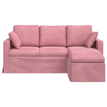 Soffa Rosa 178 x 134 x 80 cm Sammet
