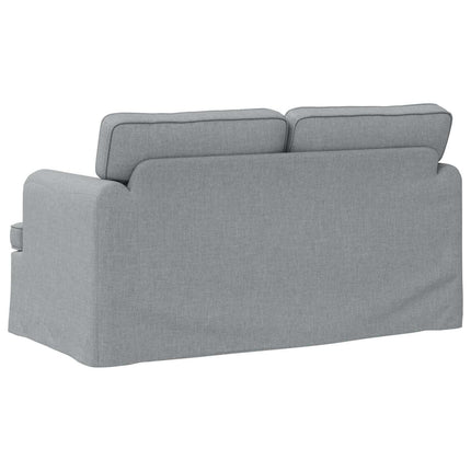 Soffa Ljusgrå 144 x 80 x 85 cm tyg