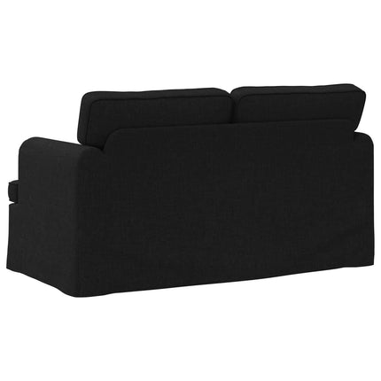 Soffa Svart 144 x 80 x 85 cm tyg