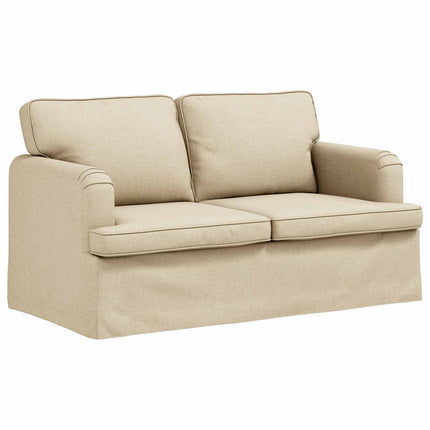 Soffa Kräm 144 x 80 x 85 cm tyg