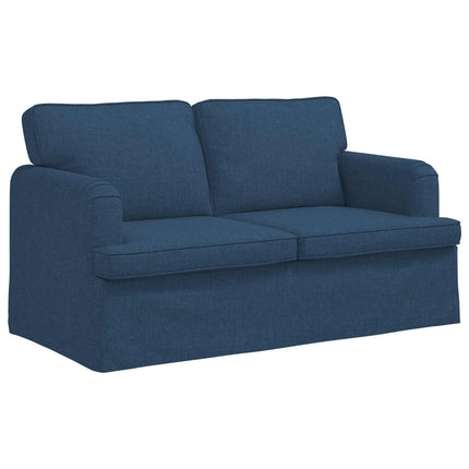 Soffa Blå 144 x 80 x 85 cm tyg
