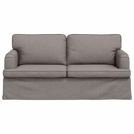 Soffa Taupe 162 x 80 x 85 cm tyg