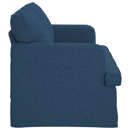 Soffa Blå 162 x 80 x 85 cm tyg