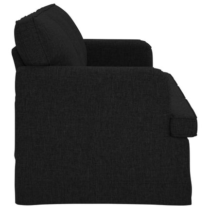 Soffa Svart 201 x 80 x 85 cm tyg