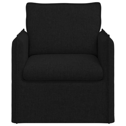 Soffa Svart 75 x 82 x 85 cm tyg