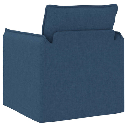 Soffa Blå 75 x 82 x 85 cm tyg