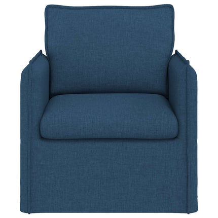 Soffa Blå 75 x 82 x 85 cm tyg