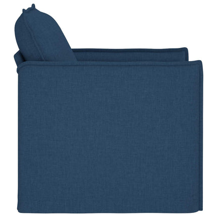 Soffa Blå 75 x 82 x 85 cm tyg