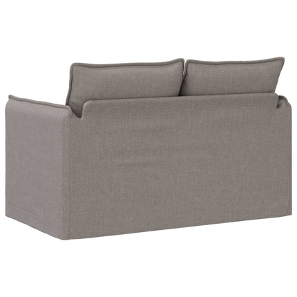 Soffa Taupe 136 x 82 x 85 cm tyg