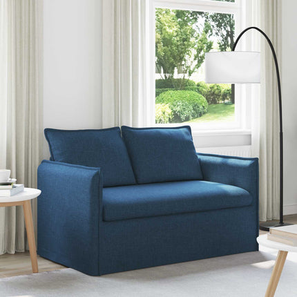 Soffa Blå 136 x 82 x 85 cm tyg