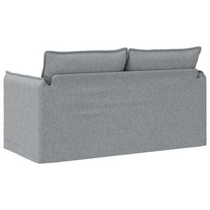 Soffa Ljusgrå 156 x 82 x 85 cm tyg