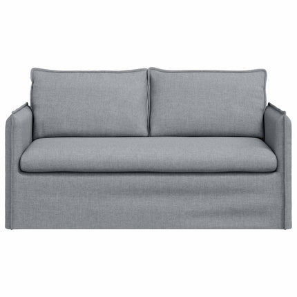 Soffa Ljusgrå 156 x 82 x 85 cm tyg