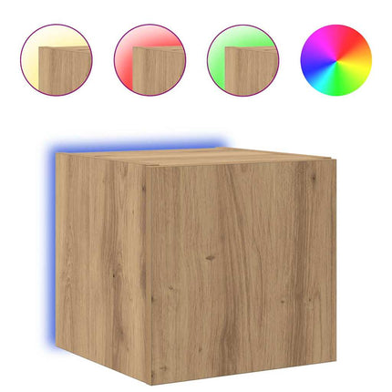 TV Vägghylla Artisan Ek 30,5 x 35 x 30 cm Konstruerat trä