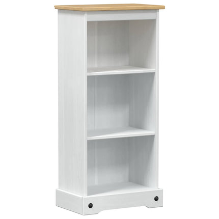 Bokhylla Vit 46 x 29 x 100 cm Massiv furu