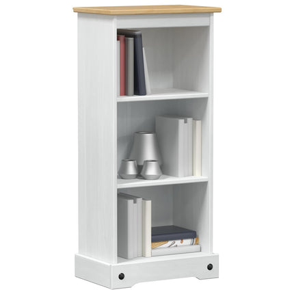 Bokhylla Vit 46 x 29 x 100 cm Massiv furu