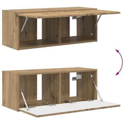 TV-bänkset 2 pcs Artisan Ek Konstruerat trä
