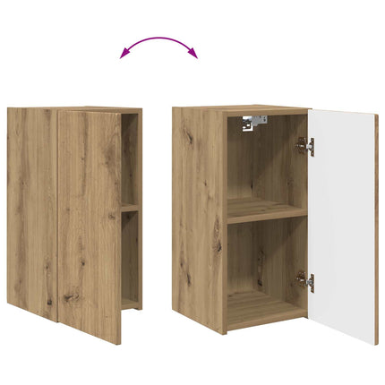 TV-bänkset 2 pcs Artisan Ek Konstruerat trä