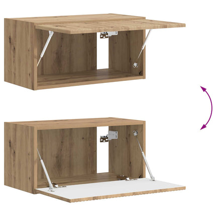 TV-bänkset 6 pcs Artisan Ek Konstruerat trä