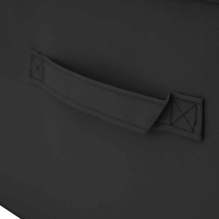 Förvaringslåda 24 pcs Antracit 43 x 34 x 23 cm Non-woven tyg