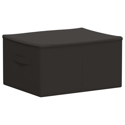 Förvaringslåda 24 pcs Antracit 43 x 34 x 23 cm Non-woven tyg