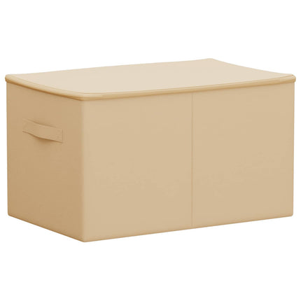 Förvaringslåda 24 pcs Gräddvit 60 x 43 x 35 cm Non-woven tyg