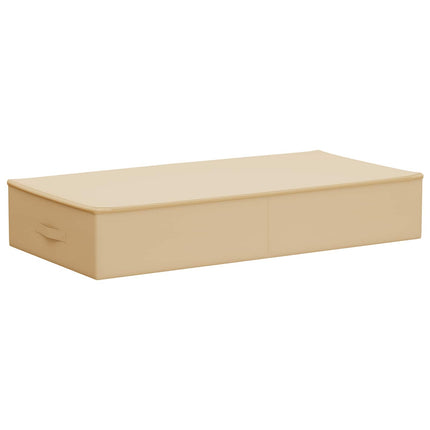 Förvaringslåda 24 pcs Gräddvit 100 x 50 x 18 cm Non-woven tyg
