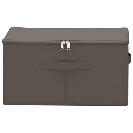 Förvaringslåda 6 pcs Grå 43 x 34 x 23 cm Non-woven tyg