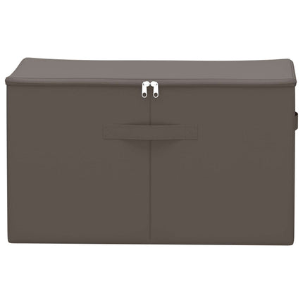 Förvaringslåda 6 pcs Antracit 55 x 35 x 32 cm Non-woven tyg