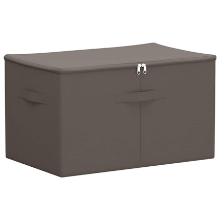 Förvaringslåda Non-woven tyg 60 x 43 x 35 cm 90,3 L Grå