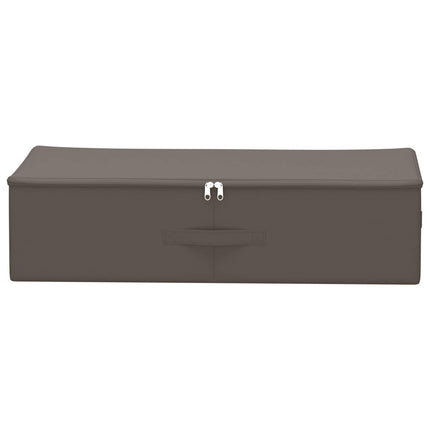Förvaringslåda 6 pcs Grå 70 x 40 x 18 cm Non-woven tyg