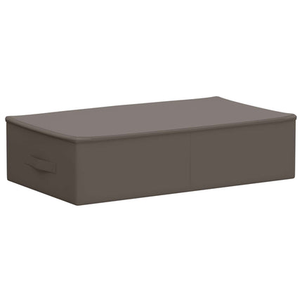 Förvaringslåda 24 pcs Grå 70 x 40 x 18 cm Non-woven tyg