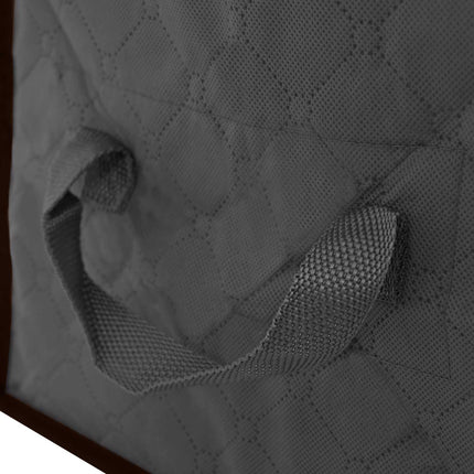 Förvaringslåda med transparent sidofönster 6 st Non-woven tyg