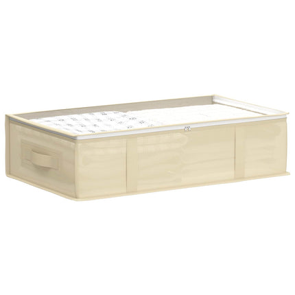 Förvaringslåda med transparent toppfönster 6 st Non-woven tyg