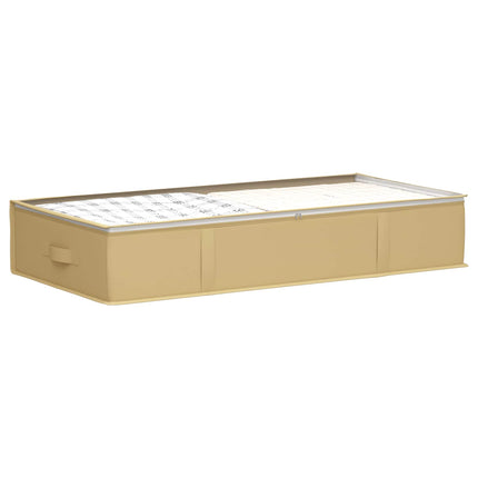 Förvaringslåda med transparent toppfönster 2 st Non-woven tyg