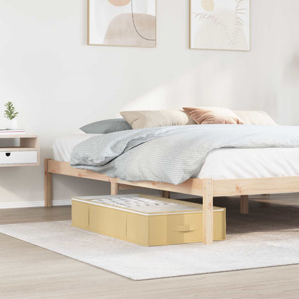 Förvaringslåda med transparent toppfönster 6 pcs Gräddvit