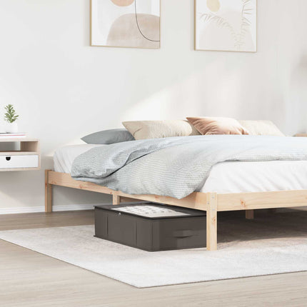 Förvaringslåda med transparent toppfönster 2 st Non-woven tyg