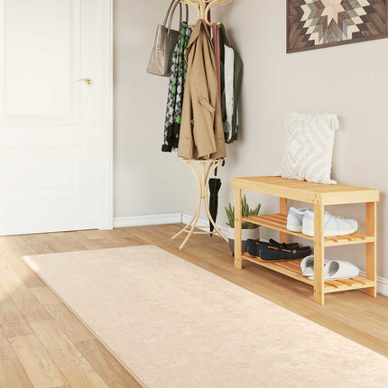 Mattlöpare MARSA Kräm 80 x 300 cm Polyester och PVC