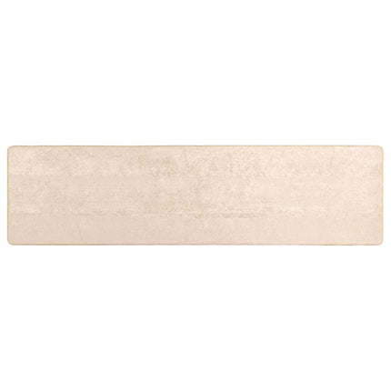 Mattlöpare MARSA Kräm 80 x 350 cm Polyester och PVC