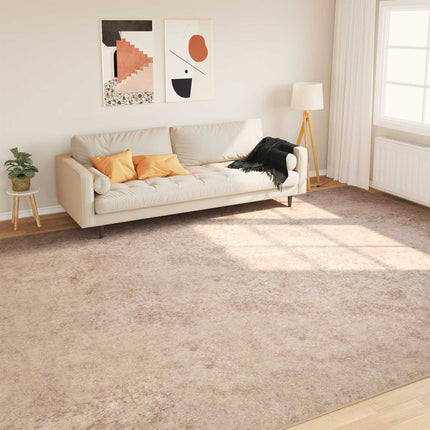 Mattlöpare MARSA Beige 300 x 400 cm Polyester och PVC