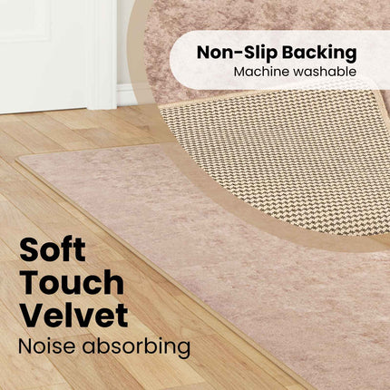 Mattlöpare MARSA Sand 50 x 300 cm Polyester och PVC